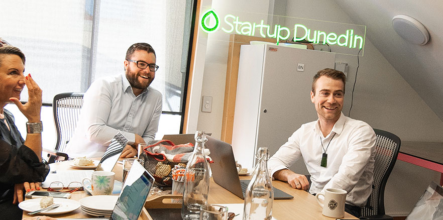 A meeting at Startup Dunedin. Photo credit: Dunedin NZ.