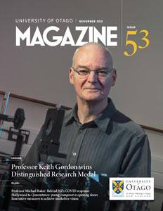 University of Otago Magazine issue 53 cover