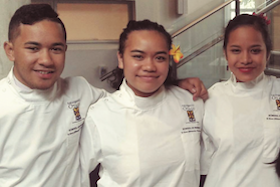 Three Pacific Health Sciences students image