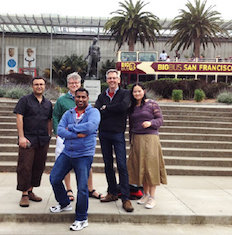 Members of Otago Pharmacometrics Group in San Francisco