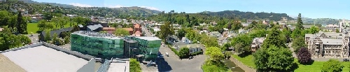 Panoramic view of North Dunedin