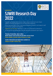 SJWRI Research Day Poster 2022