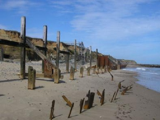 Happisburgh, Norfold, Costal protection