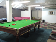 Student Recreation Area (full sized snooker table)