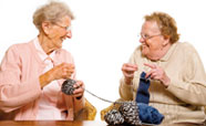 Elderly ladies enjoying knitting together_thumbnail