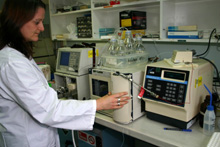 High performance liquid chromatography in the Centre for Free Radical Research