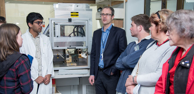 Associate Professor Tim Woodfield discusses bioprinting at the University of Otago, Christchurch 2017 Showcase