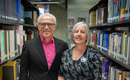 Michael Baker and Amanda Kvalsvig image by Luke Pilkinton-Ching, University of Otago Wellington