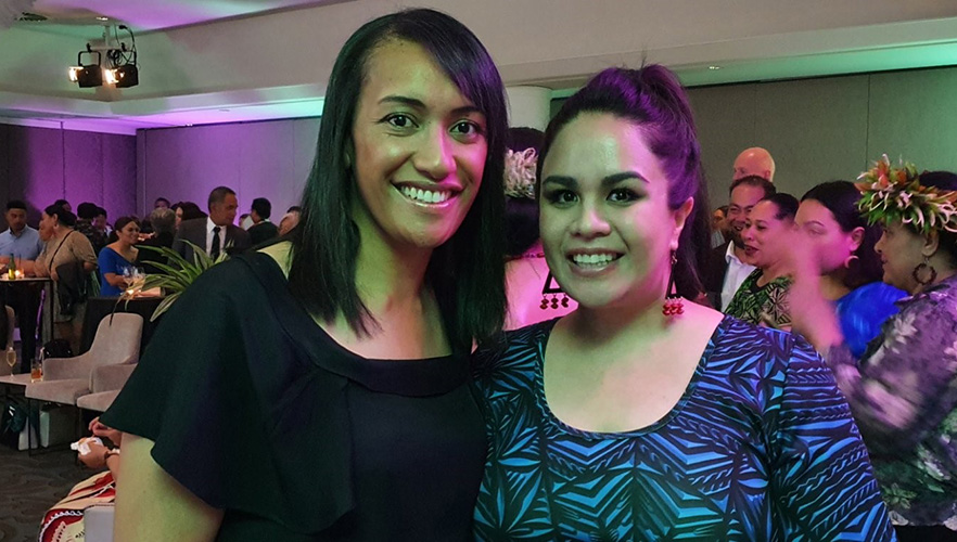 Dr Lupe Taumoepeau and Sophie Papali'i image