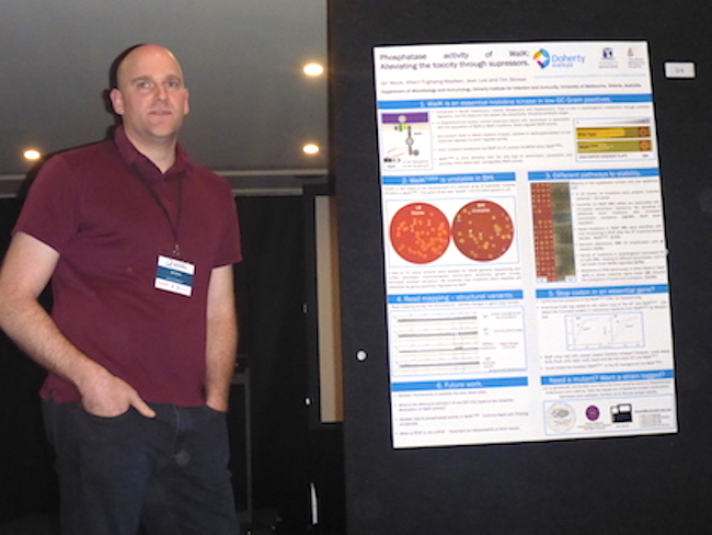 Ian Monk and his poster image