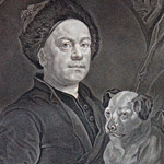 A man and dog
