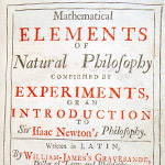 Gravesande, title page