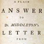 Challoner, title page