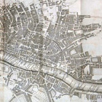 Map of London, 1740