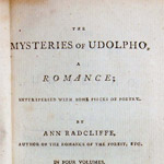 Ann Radcliffe, title page