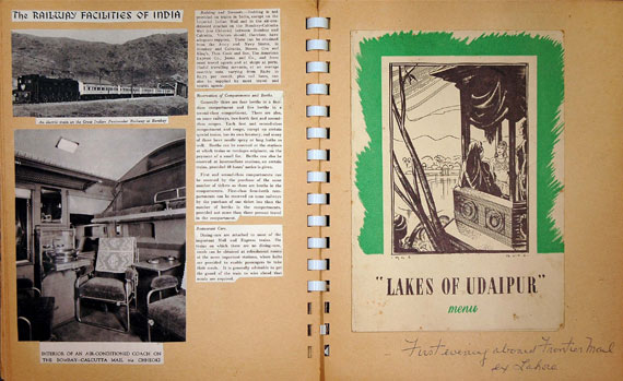 'The Railway Facilities of India' in Maero Library 'Indian Railways' Scrapbook, [1946]. 