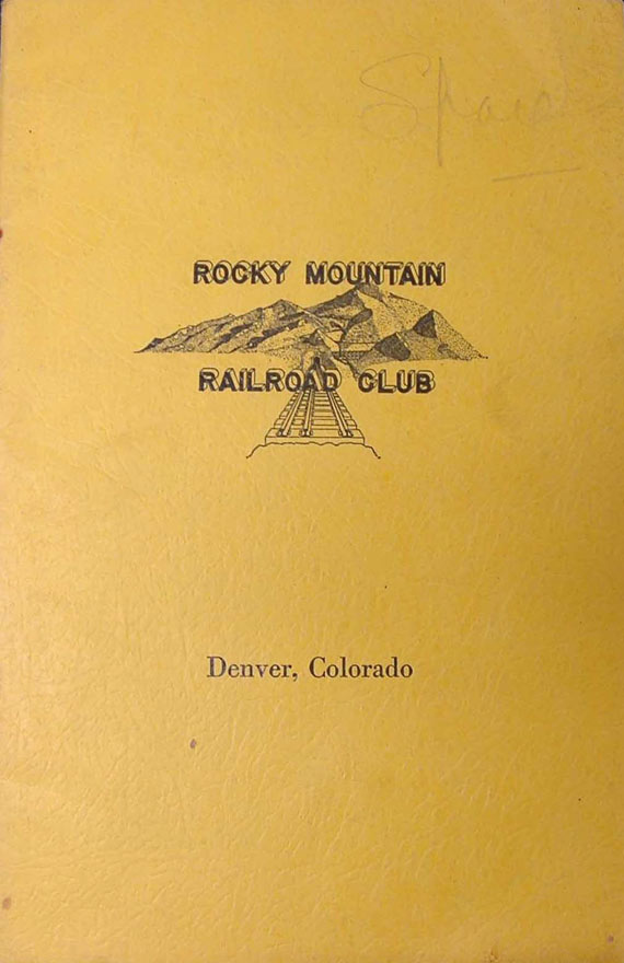 Rocky Mountain Railroad Club, Denver, Longmont and North Western. Denver, Colorado: The Club, June 1952. 