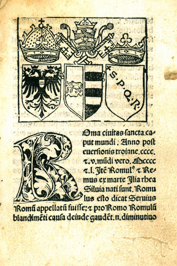 Historia et Descriptio Urbis Romae. 