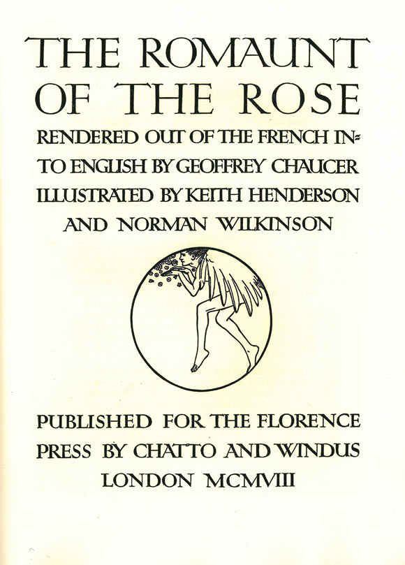 The Romaunt of the Rose. 