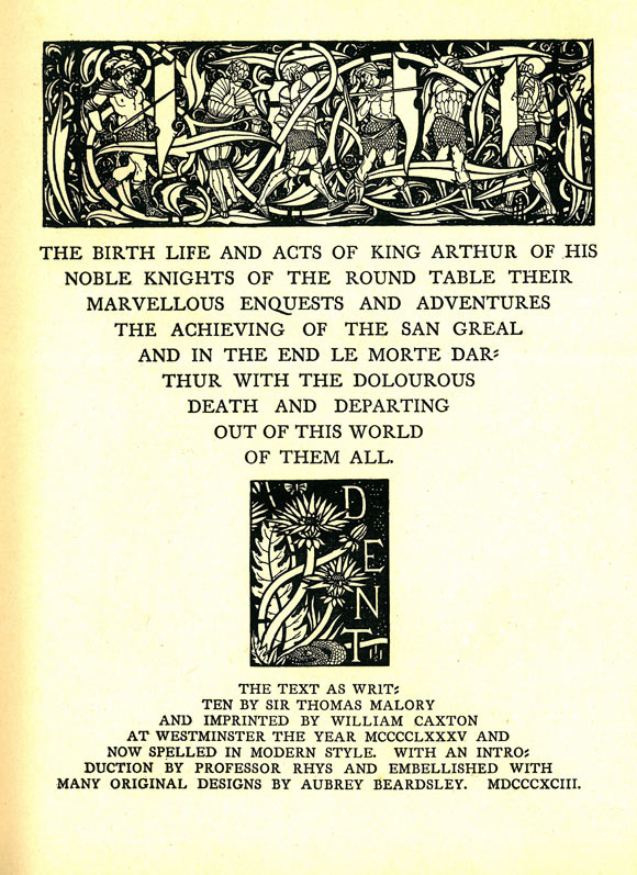 The Birth, Life and Acts of King Arthur. 