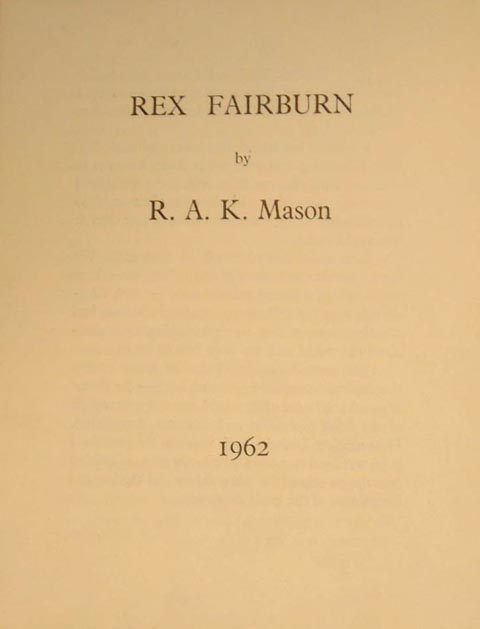 Rex Fairburn