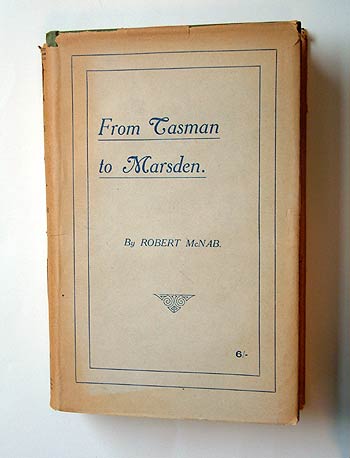 Robert McNab, From Tasman to Marsden.