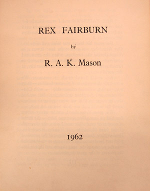 Rex Fairburn