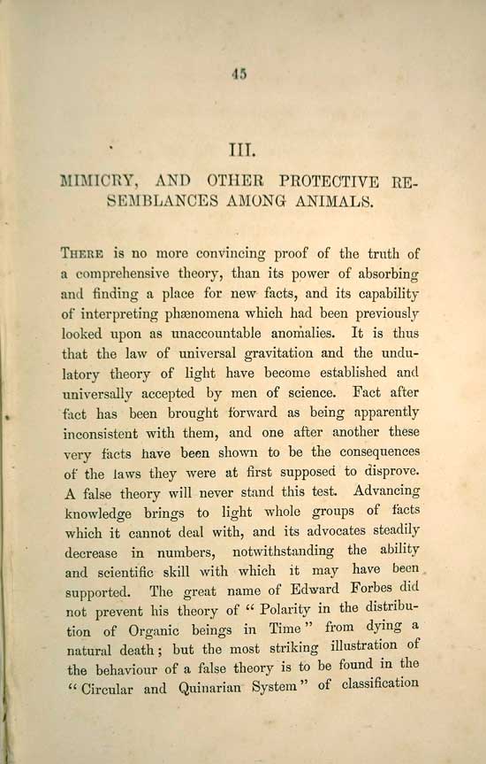 Contributions to the Theory of Natural Selection