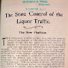 The State Control of the Liquor Traffic. 