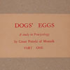 Dogs' Eggs. A Study in Powysology. Part One.