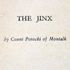 The Jinx. 