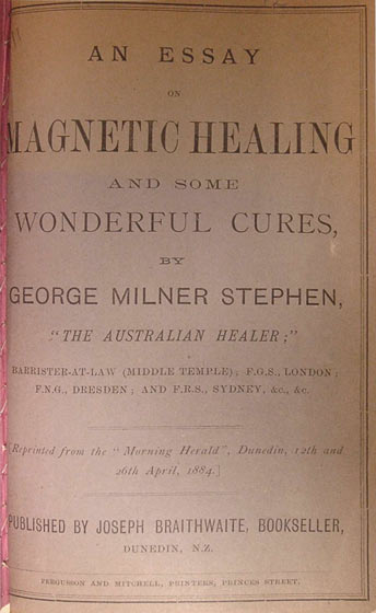 An Essay on Magnetic Healing and Some Wonderful Cures. 