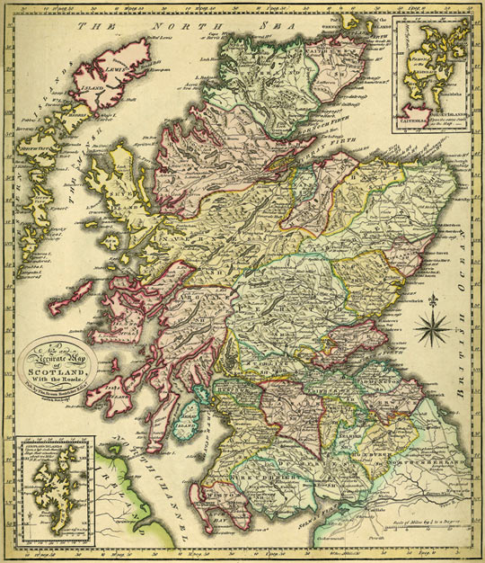 Atlas of Scotland: Being a New Set of County Maps. 