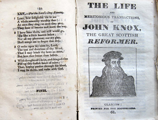 The Life and Meritorious Transactions of John Knox. 