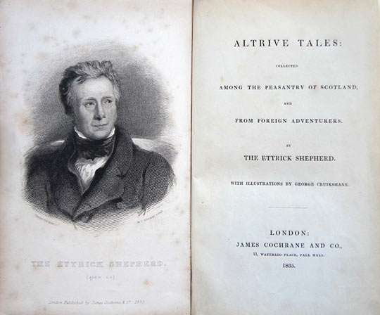 James Hogg, Altrive Tales: Collected among the Peasantry of Scotland, and from Foreign Adventurers. 