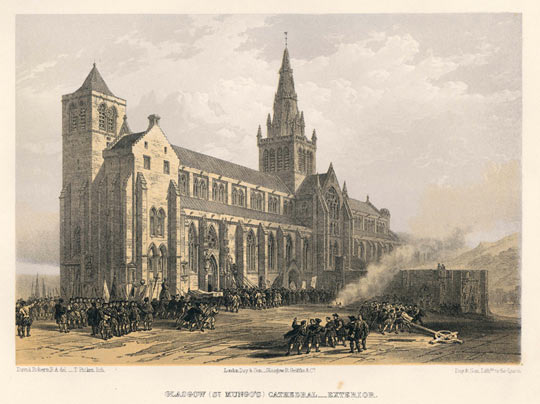 ‘Glasgow (St Mungo’s) Cathedral – Exterior’, Glasgow. 