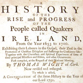 A History of the Rise and Progress of the People Called Quakers in Ireland