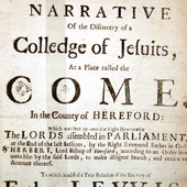 Discovery of a College of Jesuits