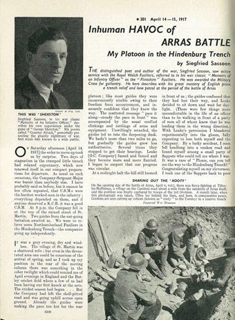 The Great War…‘I was there!’ 