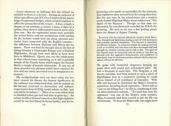 Memoirs of an Infantry Officer. 