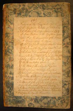 Alexander Monro (secundus), 16th. Lectures on the Lymphatic System of the Valvular Absorbent Veins. A Syllabus of the order observed in 1798/9.