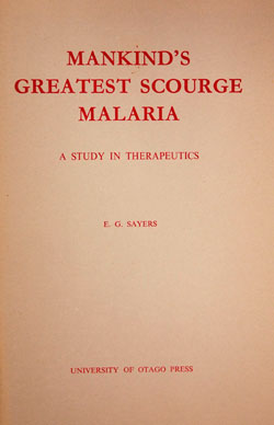 Mankind's Greatest Scourge Malaria