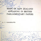 Map of NZ Appearing in British Parliamentary Papers