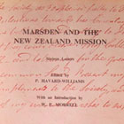 Marsden and the New Zealand Mission