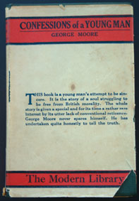George Moore, Confessions of a young man. New York: Modern Library, 1920.