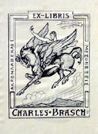 Charles Brasch's book plate