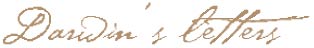 Darwin's letters