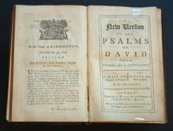 Nicholas Brady and Nahum Tate, A New Version of the Psalms of David