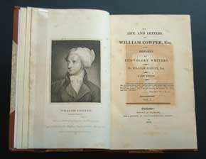 William Hayley, The Life and Letters of William Cowper, Esq., 
