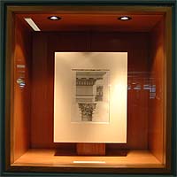 Three Columns in the Campo Vaccino' from Antoine Desgodets, Rome in its ancient grandeur. John Weale, London, 1851.